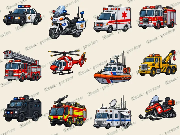 Emergency Vehicles Vehicle