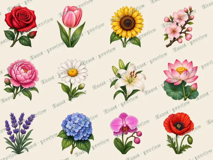Flowers: Flowers 01, Flowers 02, Flowers 03, Flowers 04, Flowers 05, Flowers 06, Flowers 07, Flowers 08, Flowers 09, Flowers 10, Flowers 11, Flowers 12