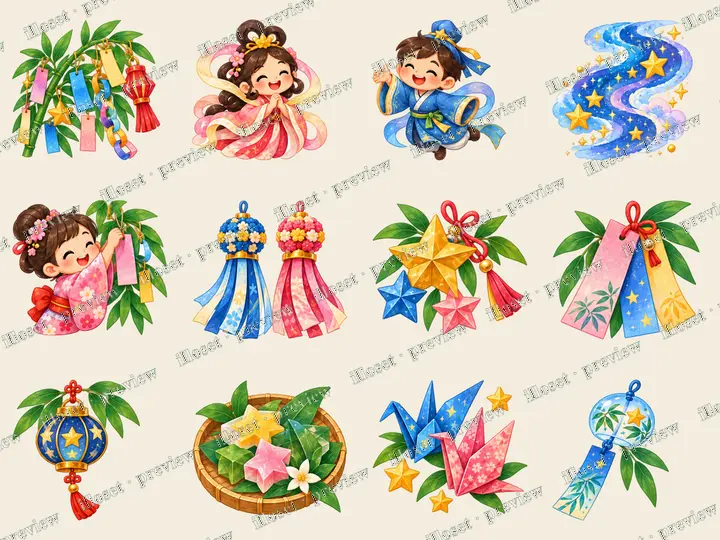 Japanese Tanabata