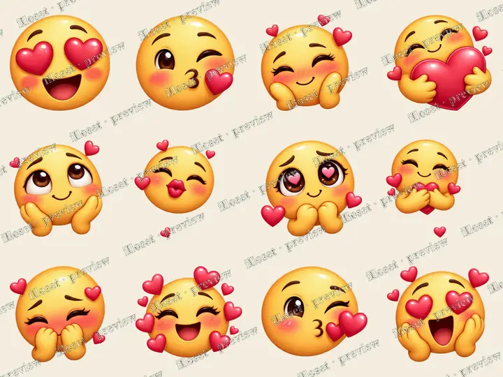 Love Emojis: Love Emojis 01, Love Emojis 02, Love Emojis 03, Love Emojis 04, Love Emojis 05, Love Emojis 06, Love Emojis 07, Love Emojis 08, Love Emojis 09, Love Emojis 10, Love Emojis 11, Love Emojis 12