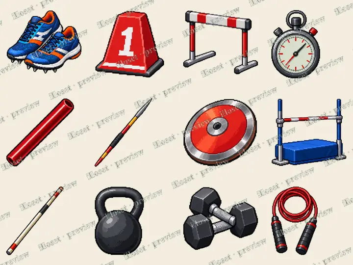 Track And Field Fitness Sports